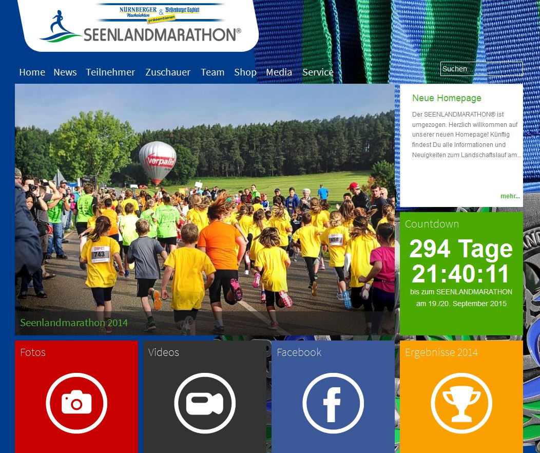 homepage seenlandmarathon