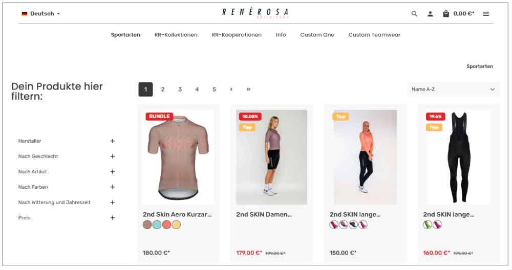 partner renerosa web screen